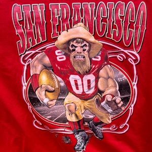 Collectible, SF 49ers Sourdough Sam Tshirt XL